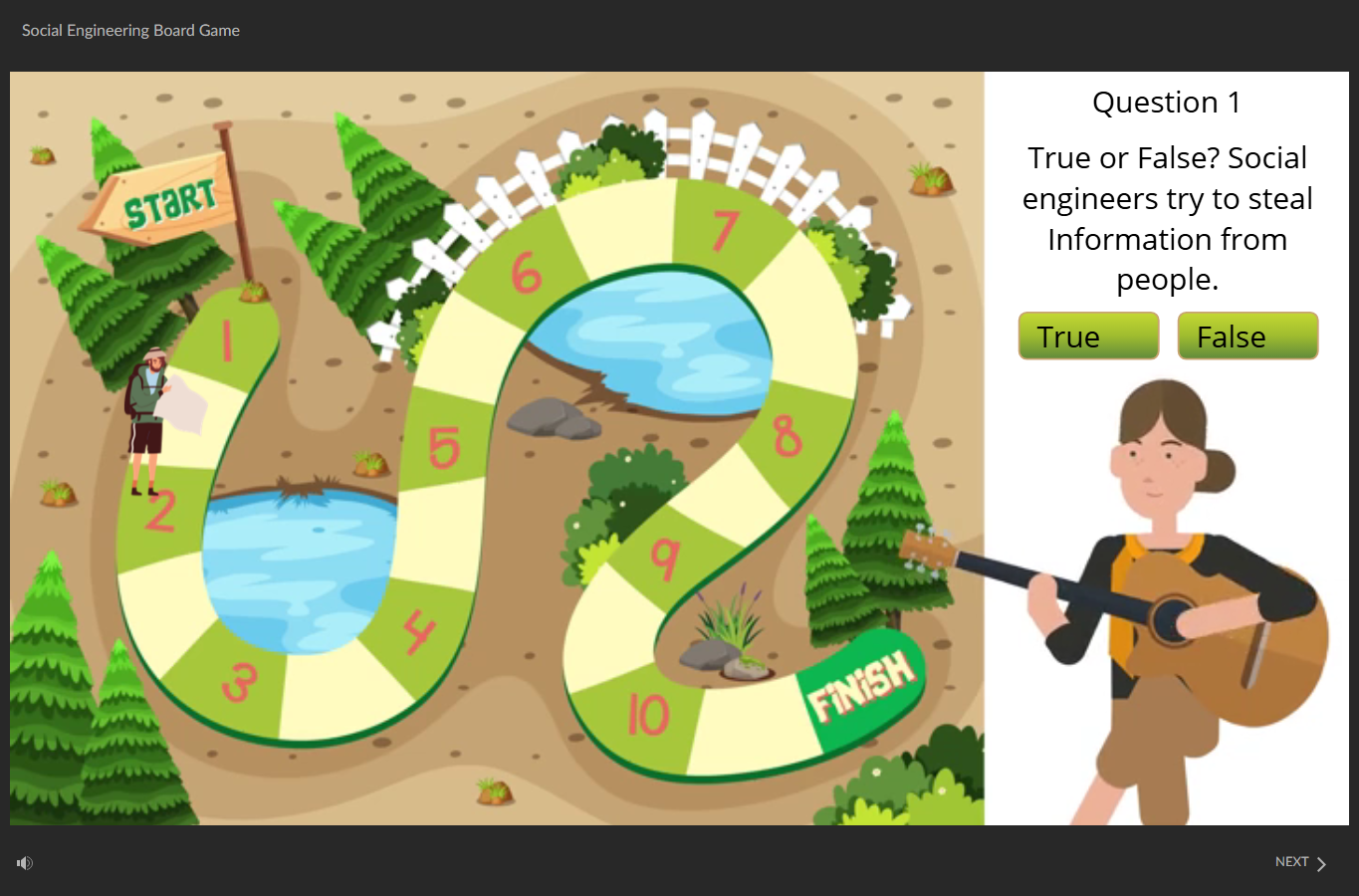 AmWay Social Engineering Board Game launch screen